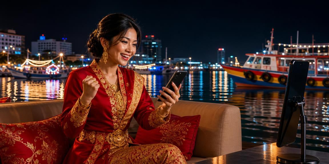 Pengguna Malaysia membuat deposit mudah alih melalui aplikasi kinggroup88